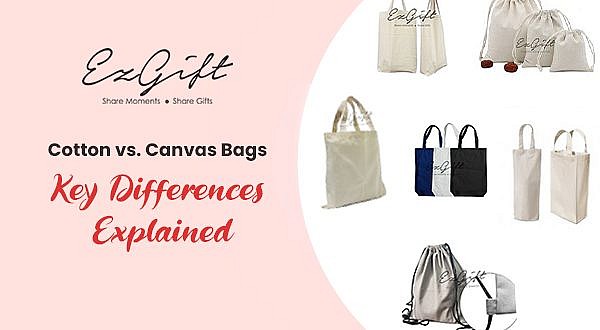 Cotton vs. Canvas Bags: Key Differences Explained